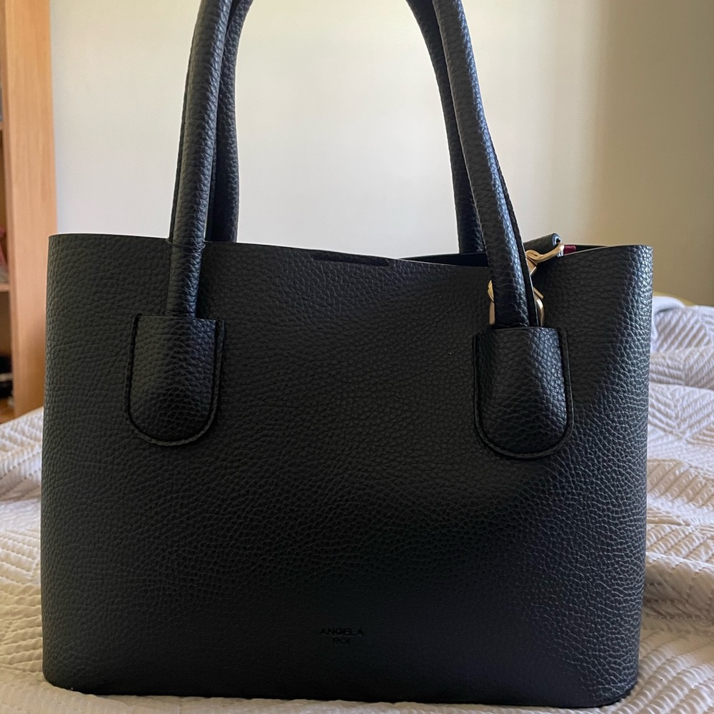 Angela Roi Mini Cher tote in Black